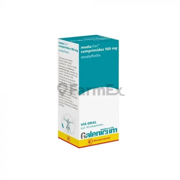 Modavitae 100 mg x 30 comprimidos Farmex-Fonasa-Persistente